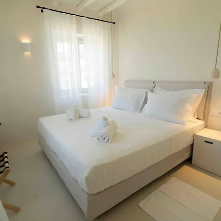 Bright New 6-bed With Pool, Gym, Sea Views Mykonos Town